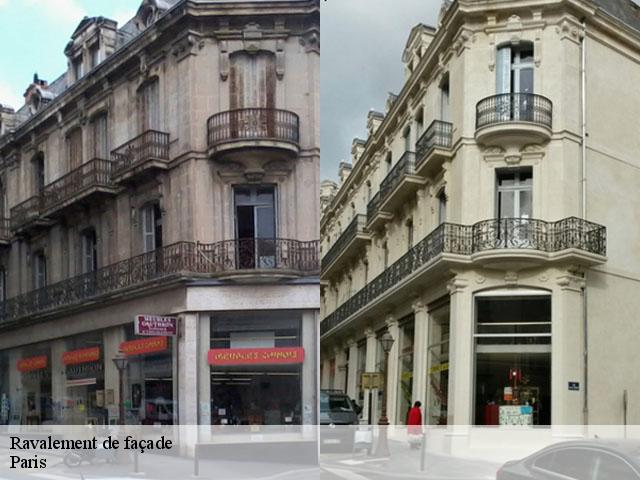 Ravalement de façade Paris 