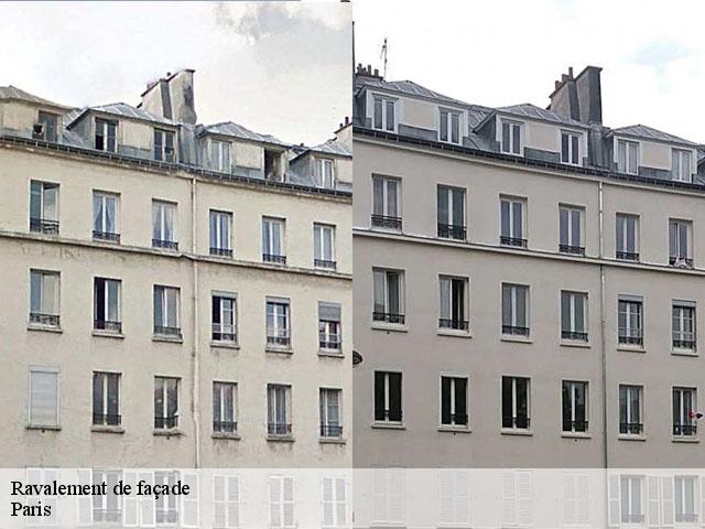 Ravalement de façade Paris 