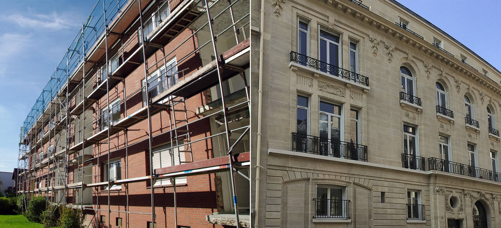 Ravalement projeté Paris 75006